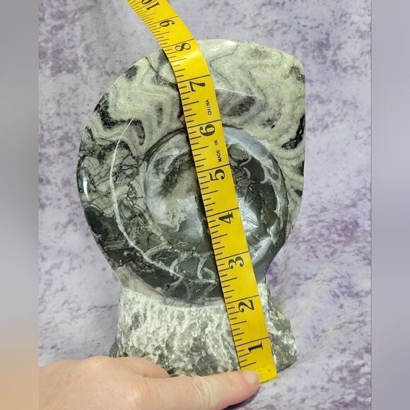 Ammonite & Goniatte Fossil Free Standing - Picture 7 of 9